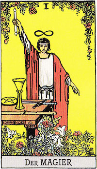 Tarot- explanation of card meanings, methods of laying
